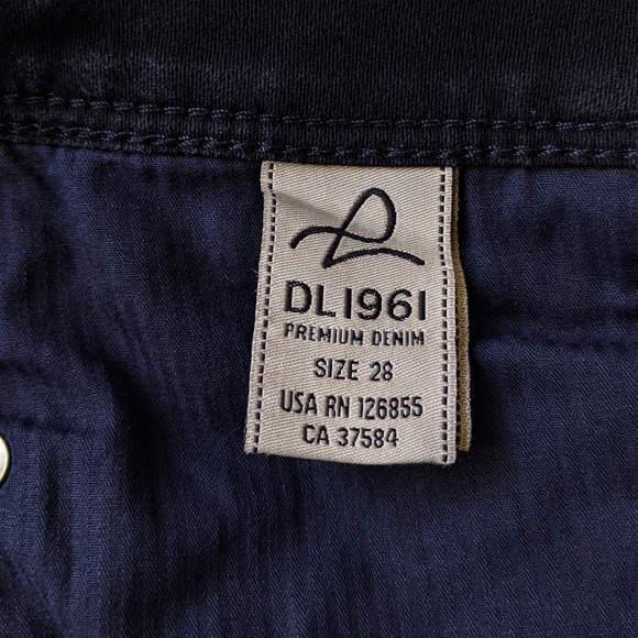 DL1961 'Jessica' Low Rise Y2K Style Black Skinny Jeans | Size 28 - Picture 8 of 14